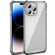 iPhone 14 Pro Max Carbon Fiber Texture Shockproof Phone Case  - Transparent Black