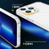 iPhone 14 Pro Max Carbon Fiber Texture Shockproof Phone Case  - Transparent White
