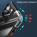 iPhone 14 Pro Max Dawn Series Airbag TPU+PC Phone Case  - Purple
