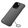 iPhone 14 Pro Max Metal Lens Frosted Finger Ring Strap Phone Case  - Black