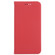 iPhone 14 Pro Max Magnetism Skin Feel Card Holder Leather Phone Case  - Red