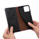 iPhone 14 Pro Max Simple Wax Crazy Horse Texture Horizontal Flip Leather Case  - Black