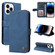 iPhone 14 Pro Max Skin Feel Life Tree Leather Case  - Blue