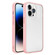 iPhone 14 Pro Max Translucent Skin Feel Frosted Phone Case  - Pink