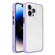 iPhone 14 Pro Max Translucent Skin Feel Frosted Phone Case  - Light Purple