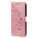 iPhone 14 Pro Max 7-petal Flowers Embossing Leather Case  - Rose Gold