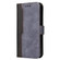 iPhone 14 Pro Max Stitching-color Leather Phone Case  - Grey