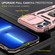 iPhone 14 Pro Max Armor PC + TPU Camera Shield Phone Case  - Rose Gold