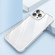 iPhone 14 Pro Max Clear Back Shockproof Phone Case  - White