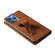 iPhone 14 Pro Max Wristband Magnetic Leather Phone Case  - Brown