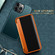 iPhone 14 Pro Max Magnetic Side Window View Shockproof Horizontal Flip Leather Case  - Black