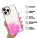 iPhone 14 Pro Max Gold Halo Marble Pattern Phone Case  - Purple