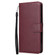 iPhone 14 Pro Max Multifunctional Horizontal Flip Leather Case with Three Card Slot  - Red Wine