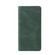 iPhone 14 Pro Max Simple Suction Closure Horizontal Flip Leather Case  - Green