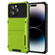 iPhone 14 Pro Max Scratch-Resistant Shockproof Heavy Duty Rugged Armor Protective Case with Card Slot  - Green