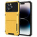 iPhone 14 Pro Max Scratch-Resistant Shockproof Heavy Duty Rugged Armor Protective Case with Card Slot  - Yellow