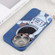 iPhone 14 Pro Max Spaceman Binoculars Phone Case  - Blue and Beige