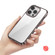 iPhone 14 Pro Max Ice Transparent Laser Phone Case  - Transparent Black