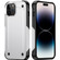 iPhone 14 Pro Max PC + TPU Shockproof Protective Phone Case  - White+Black
