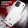 iPhone 14 Pro Max PC + TPU Shockproof Protective Phone Case  - White+Black