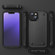 iPhone 14 Pro Max PC + TPU Shockproof Protective Phone Case  - Black+Black