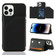 iPhone 14 Pro Max Skin Feel PU + TPU + PC Back Cover Shockproof Case  - Black
