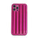 iPhone 14 Pro Max Roman Column Stripes TPU Phone Case  - Rose Red