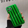 iPhone 14 Pro Max Roman Column Stripes TPU Phone Case  - Emerald