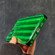 iPhone 14 Pro Max Roman Column Stripes TPU Phone Case  - Emerald