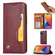 iPhone 14 Pro Max Knead Skin Texture Leather Case  - Wine Red
