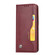 iPhone 14 Pro Max Knead Skin Texture Leather Case  - Wine Red