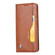 iPhone 14 Pro Max Knead Skin Texture Leather Case  - Brown