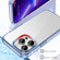 iPhone 14 Pro Max Crystal Clear Shockproof Phone Case  - Transparent Purple