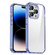 iPhone 14 Pro Max Crystal Clear Shockproof Phone Case  - Transparent Blue