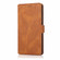 iPhone 14 Pro Max Retro Magnetic Closing Clasp Leather Case  - Brown