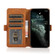 iPhone 14 Pro Max Retro Magnetic Closing Clasp Leather Case  - Brown