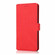 iPhone 14 Pro Max Retro Magnetic Closing Clasp Leather Case  - Red