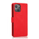 iPhone 14 Pro Max Retro Magnetic Closing Clasp Leather Case  - Red