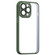 iPhone 14 Pro Max Shockproof Metal + Acrylic + TPU Phone Case  - Green