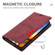 iPhone 14 Pro Max Magnetic Leather Phone Case  - Wine Red