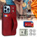 iPhone 14 Pro Max Wrist Strap Holder Phone Case  - Red