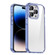 iPhone 14 Pro Max iPAKY Shockproof PC + TPU Protective Phone Case  - Transparent Blue