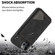 iPhone 14 Pro Max Line Card Holder Phone Case  - Black