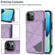 iPhone 14 Pro Max Line Card Holder Phone Case  - Purple