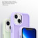iPhone 14 Pro Max Charm Pupil Frosted Skin Feel Phone Case  - Purple