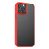 iPhone 14 Pro Max Clear Acrylic + TPU Phone Case  - Red