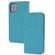 iPhone 14 Pro Max Woven Texture Leather Case  - Blue