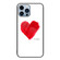 iPhone 14 Pro Max Colorful Painted Glass Phone Case  - Love