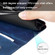 iPhone 14 Pro Max Fashion Calf Texture Zipper Horizontal Flip Leather Phone Case  - Blue