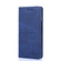 iPhone 14 Pro Max Cow Texture Magnetic Leather Phone Case  - Blue